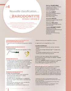 thumbnail of Nouvelle classification des maladies parodontales et parodontite de Stade I grade B