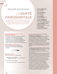 thumbnail of Nouvelle classification des maladies parodontales et sante parodontale